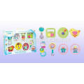 Lovely Bell en plastique pour les filles 4Pieces A Set Rocking Bell Toys